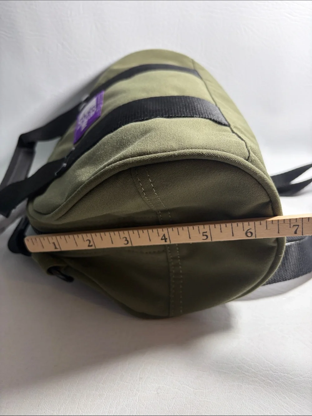 THE NORTH FACE Purple Label X  Nanamica Japan NEW Field Denim Duffle Bag Olive